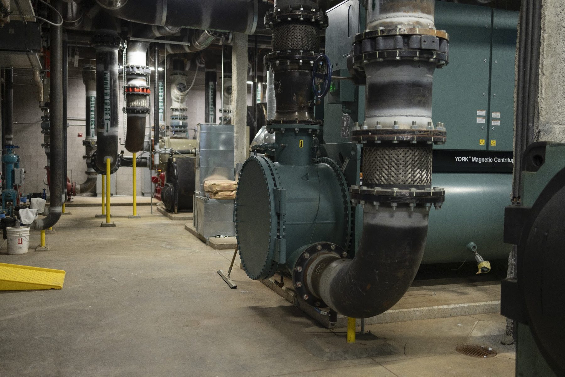 York magnetic centrifugal chiller serviced by Augusta Chiller Service